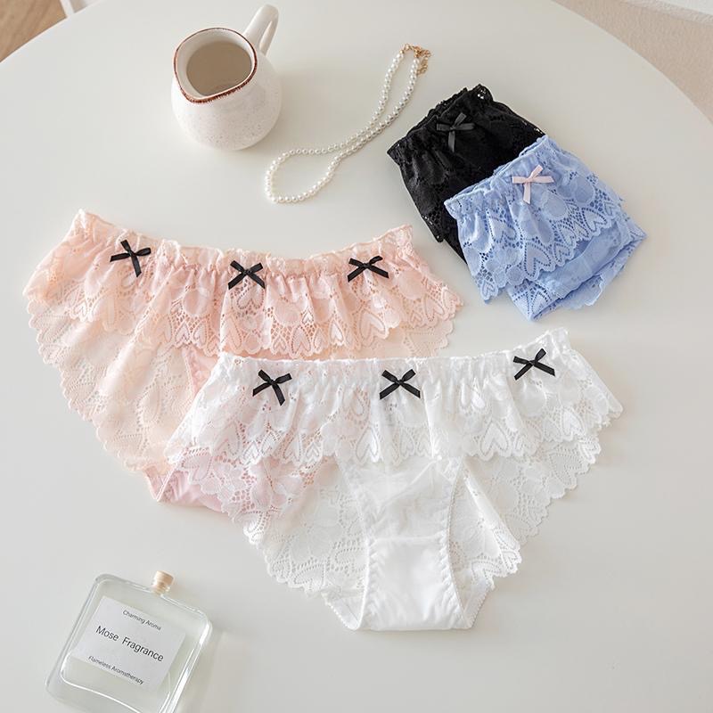 QUẦN LÓT REN NƠ QUYẾN RŨ TỪ 40-60KG DÀNH CHO NỮ