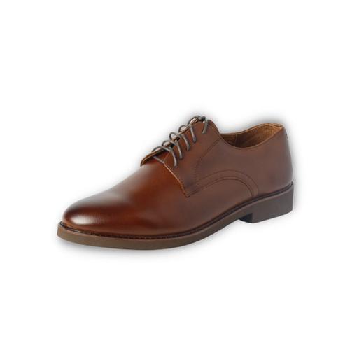 Giày Tây Nam Công Sở, Phong Cách Lịch Lãm, Derby Plain Toe Go 5 Brown - BRC102201