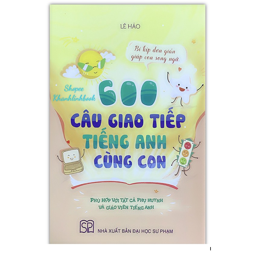 Sách - 600 câu giao tiếp Tiếng Anh cùng con