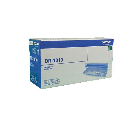 Trống Mực In (Drum) Brother DR-1010 (10.000 Trang) Sử Dụng Cho Máy In Brother HL-1111, 1201, 1211W, DCP- 1511, 1601, 1616NW, MFC-1811, 1901, 1916NW - Hàng Chính Hãng