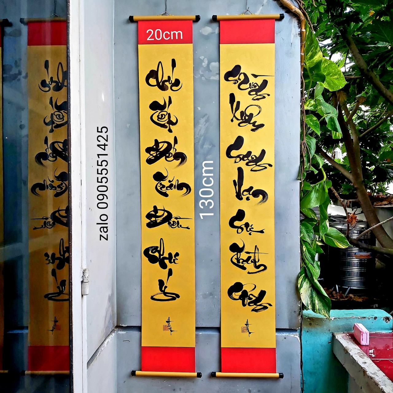 Câu đối tết,thư pháp trang trí tết .Quà tặng ông bà,cha mẹ,bạn bè,đối tác. Quà tết