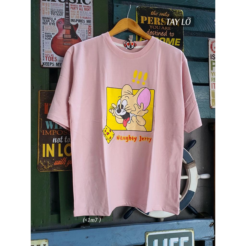 Áo thun cotton tay lỡ Nam/ Nữ