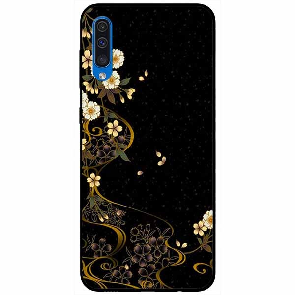 Ốp lưng dành cho Samsung A50 / A50s mẫu Hoa Văn Hoa Trắng