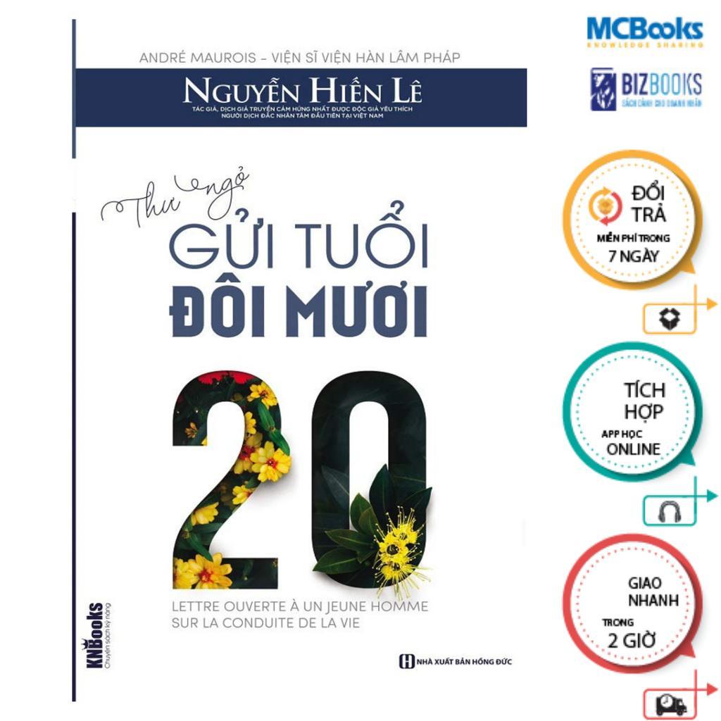 Sách - Thư Ngỏ Gửi Tuổi Đôi Mươi - Bộ Sách Cha Mẹ Khéo - Con Thành Công - MCBooks