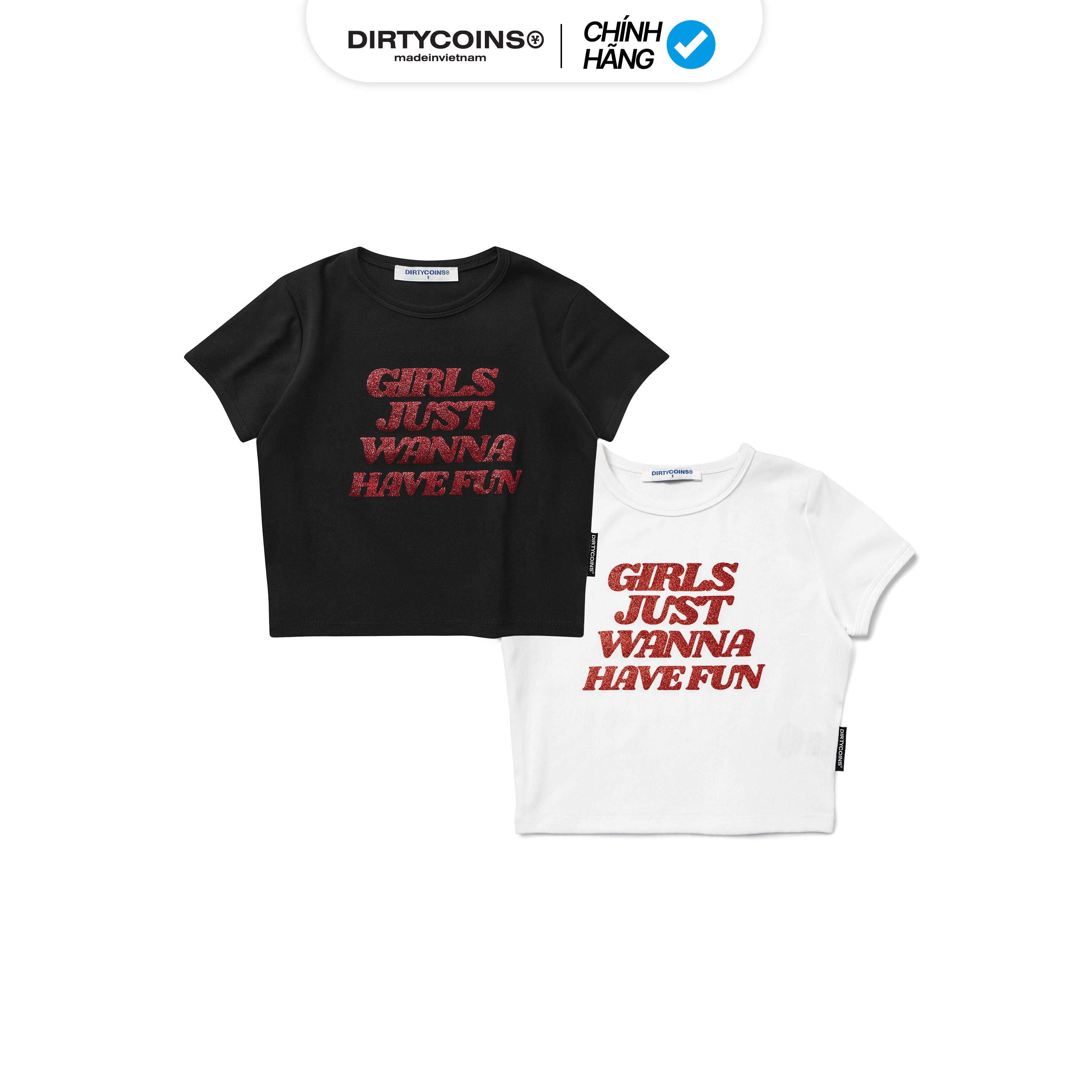Áo Thun DirtyCoins Have Fun Crop Top