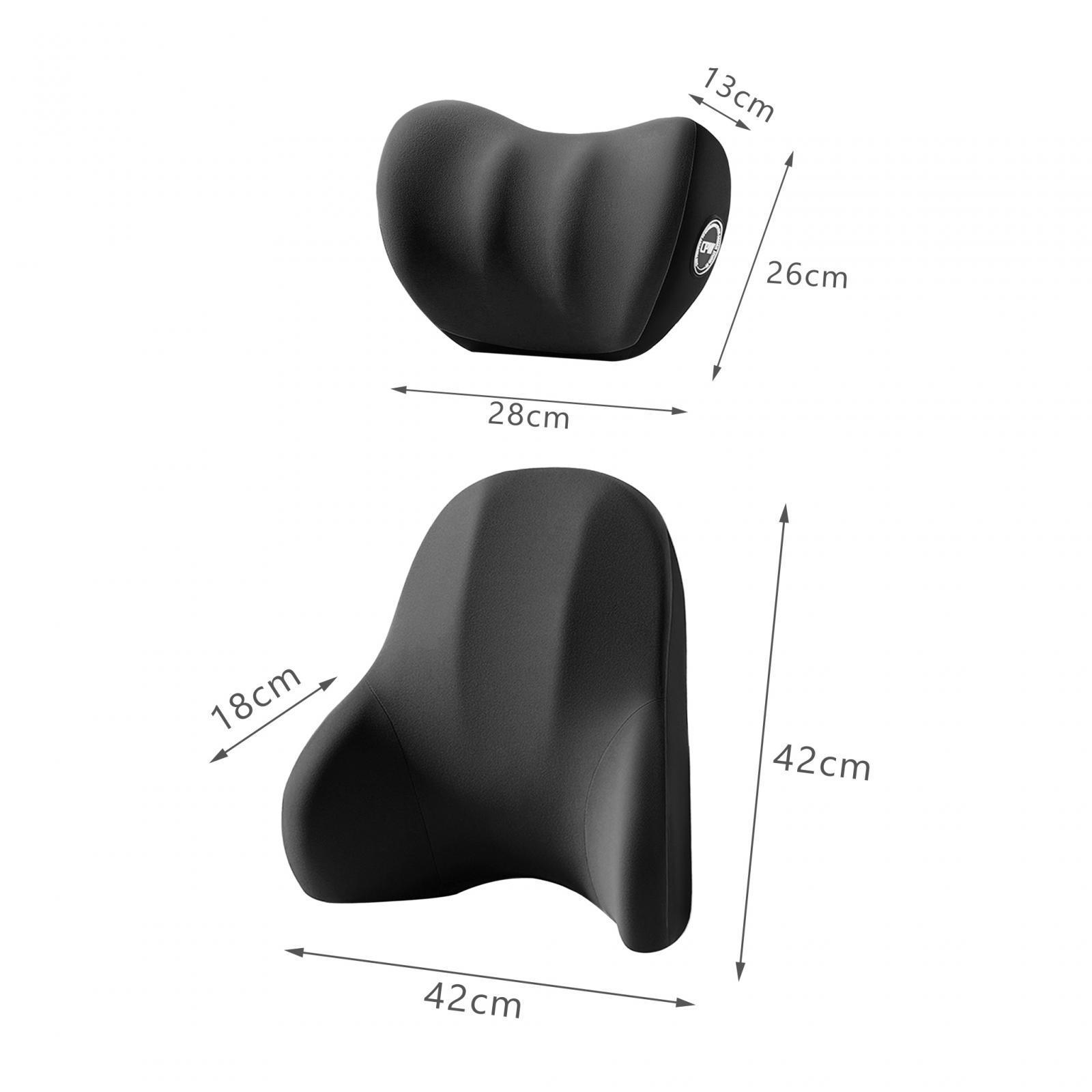 Car Neck Pillow Support Pillow Set Ergonomic for Tesla Y