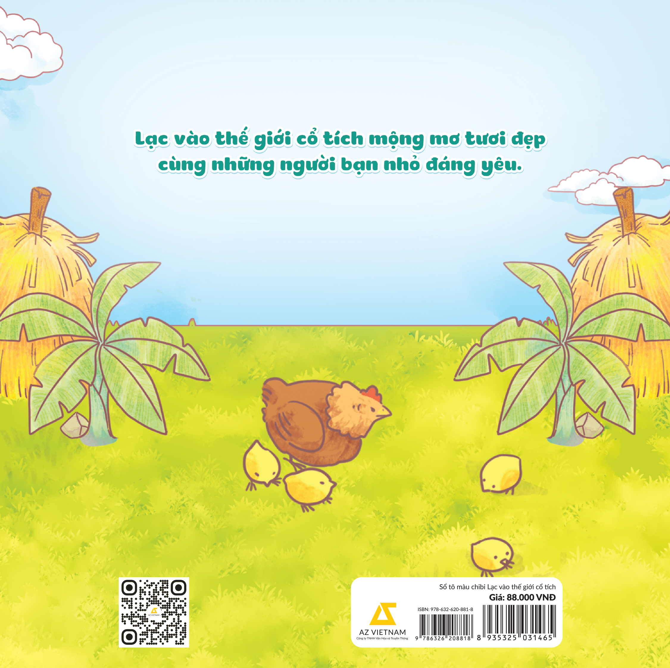 Sách Sổ Tô Màu Chibi Lạc Vào Thế Giới Cổ Tích