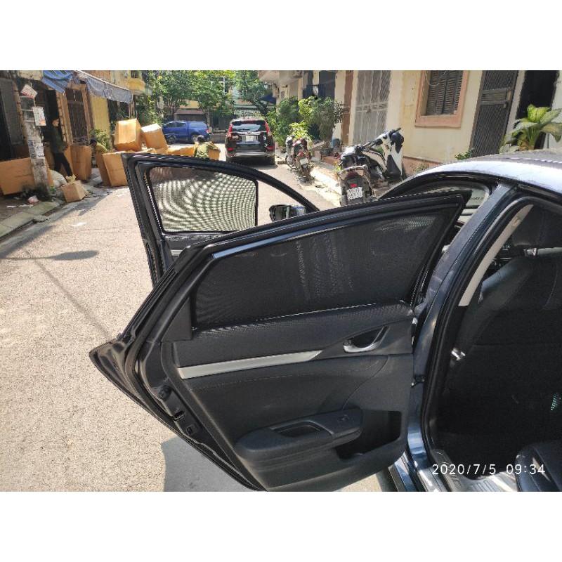 Che Nắng Nam Châm Xe Civic đời 2007 đến 2022 Rèm Che Nắng Ô tô Loại 1 Dày Dặn Nam Châm Hút Mạnh, Chuẩn Form Xe