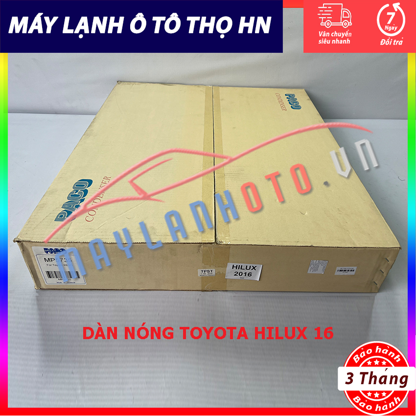 Dàn nóng Toyota Hilux 2016 Hàng xịn Thái Lan