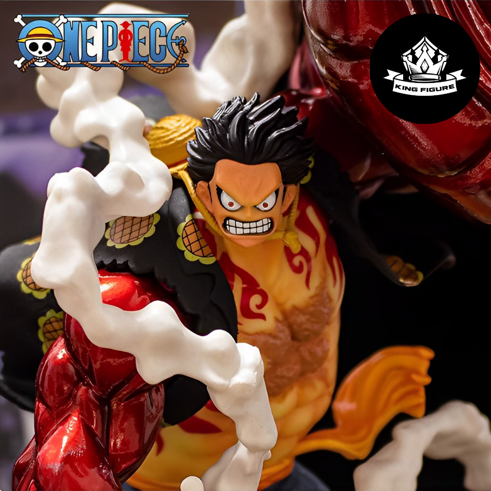 Mô Hình LED Luffy Gear 4 25cm BOUNCE MAN KingFigure Mô hình One Piece Cao Cấp, Figure Mô Hình Anmie One Piece Luffy Vua Hải Tặc