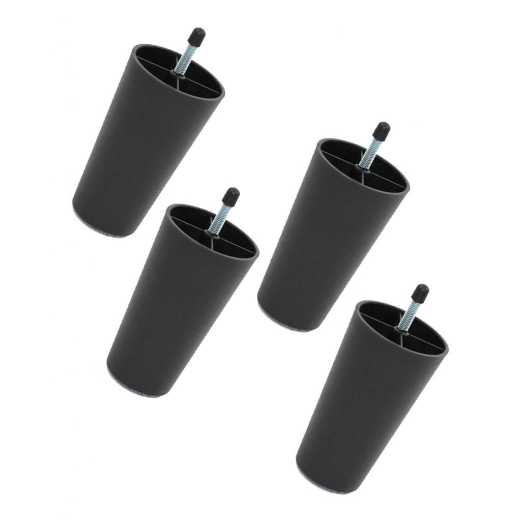 4X Giường Nâng Bàn Nâng Đồ Gỗ Đế Vuông Ốp Rồng Tầng Bảo Vệ 125mm