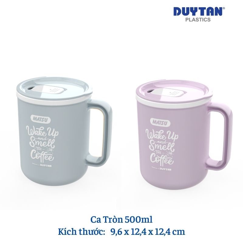 Ca Tròn Matsu DUY TÂN 500ml - No.1233 - Kích Thước 9,6 x 12,4 x 12,4 cm | TriTin