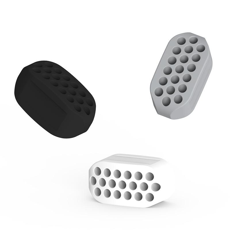 Face Jaw Muscle Pritsiser Thực phẩm Lớp Silicone Huấn luyện viên Facial Dòng mặt Bố trí Đun nhẹ Thiết bị tập thể dục làm đẹp Wrinkle Color: black