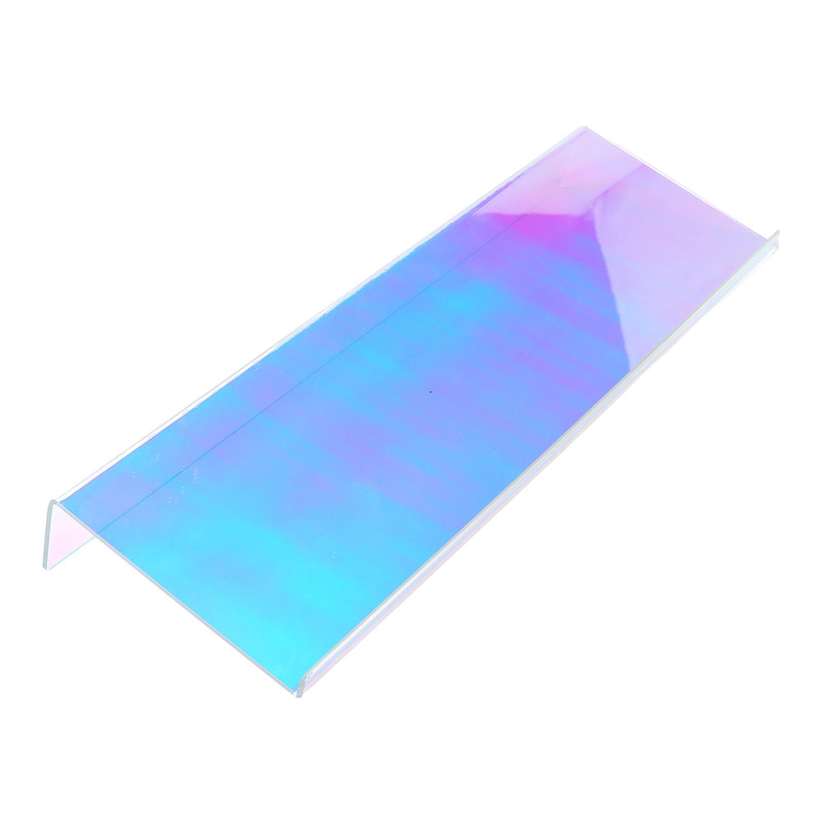 PC Keyboard Stand Acrylic Tilted Computer Keyboard Holder, Clear Keyboard Storage Durable ,3mm Thickness Keyboard Tray Holder for Study ,Office