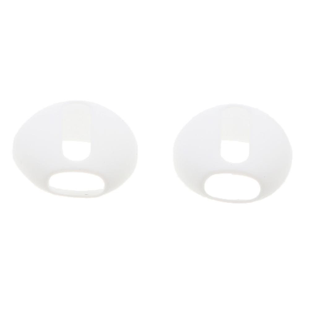 1 Pair Silicone Earbuds Ear Tips for  Black