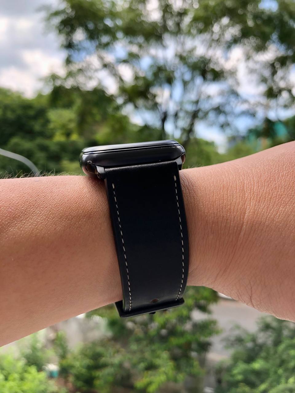 Dây Da Đồng Hồ HANNSON LEATHER Dành Cho Apple Watch, Nhiều Màu, Đủ Size - Hàng Chính Hãng