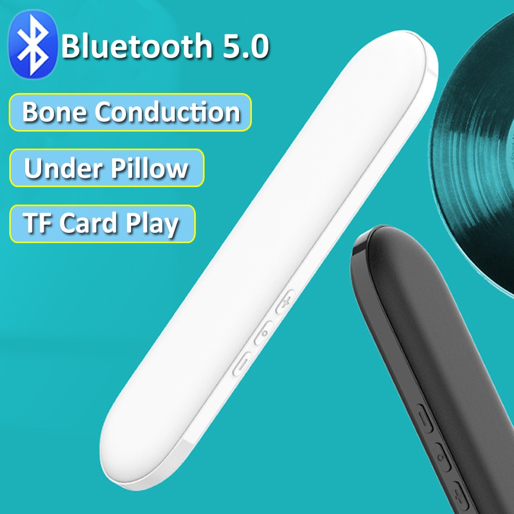 Loa Thanh bluetooth 5.1 truyền dẫn xương nghe nhạc lúc thư giãn đi ngủ Bone Sleep Conduction Tech