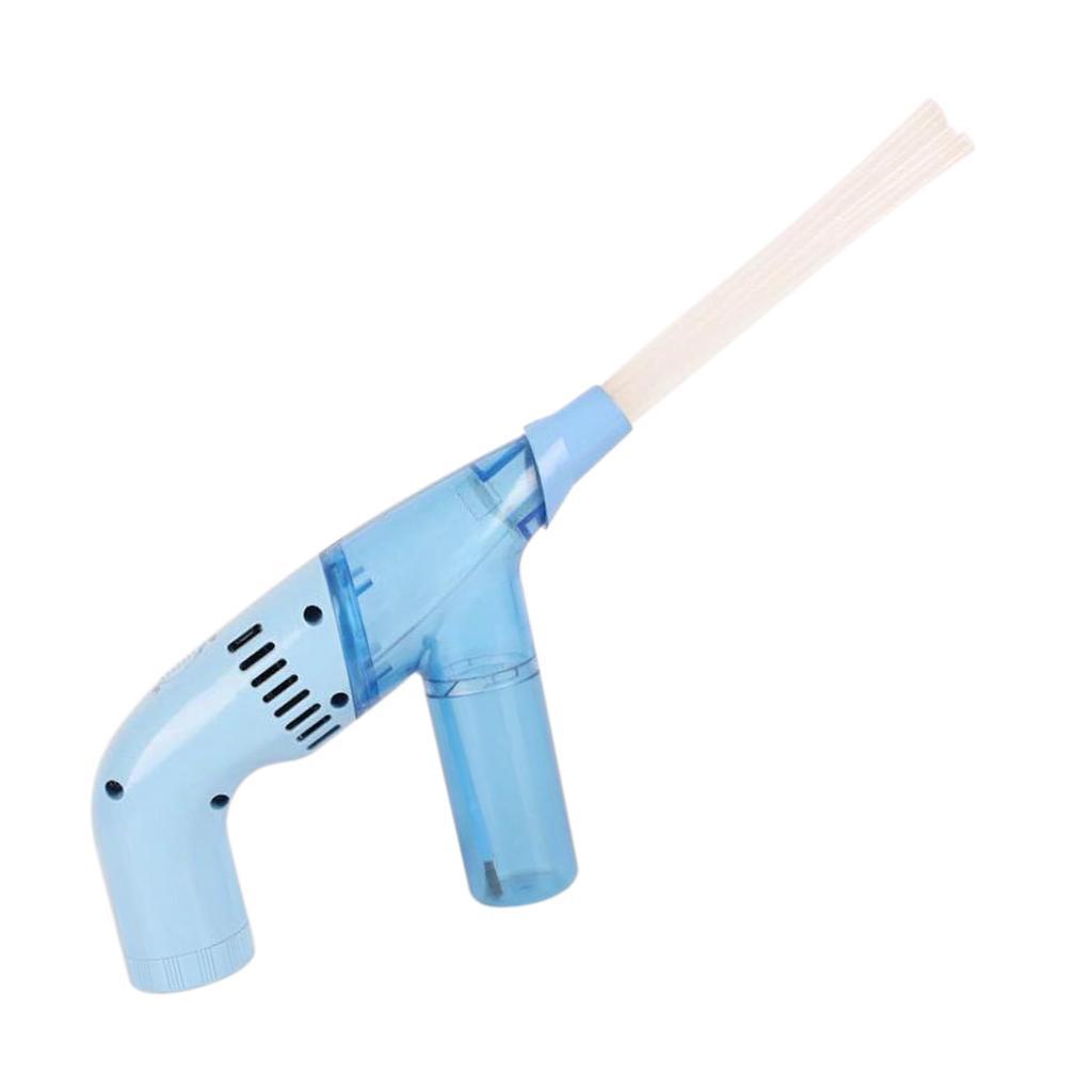 Duster Cleaning Brush Dirt Remover Portable Handheld Vacuum Cleaner Blue