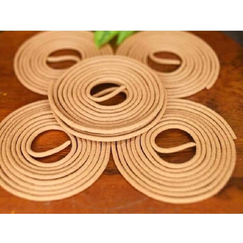 Nhang Khoanh Trầm Hương Nguyên Chất Cao Cấp Loại 8 giờ - Hộp 80gram