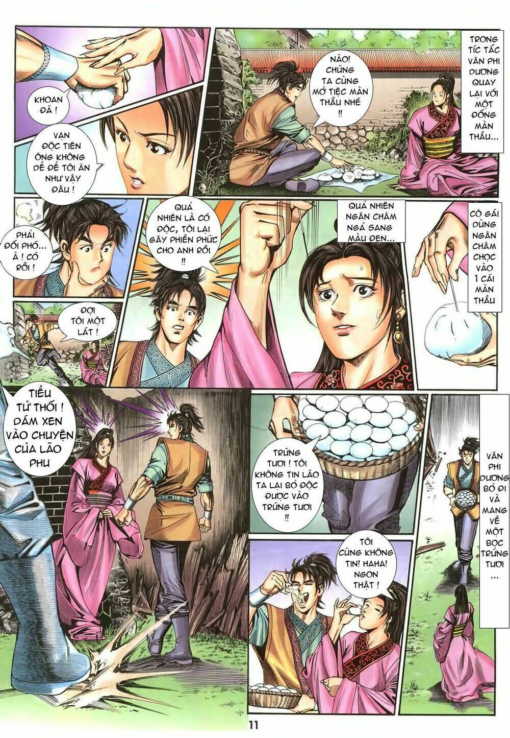 thiên tằm biến chapter 11 11