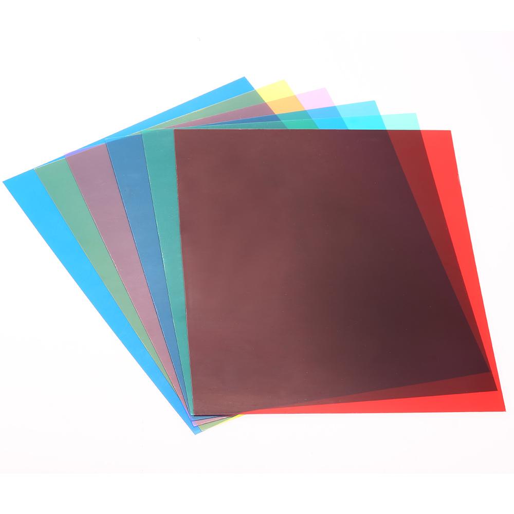 Bộ lọc cho Đèn Flash 6 cái 25 * 20 cm Chiếu sáng trong suốt