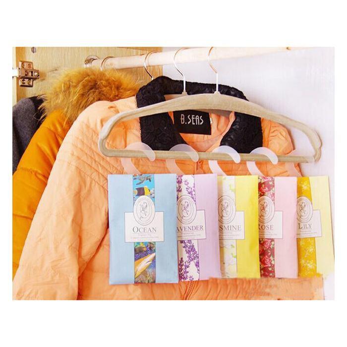 Túi thơm treo tủ quần áo nhiều mùi hương thơm tự nhiên nhẹ dịu giúp quần áo thơm lâu tiện dụng PVN17472