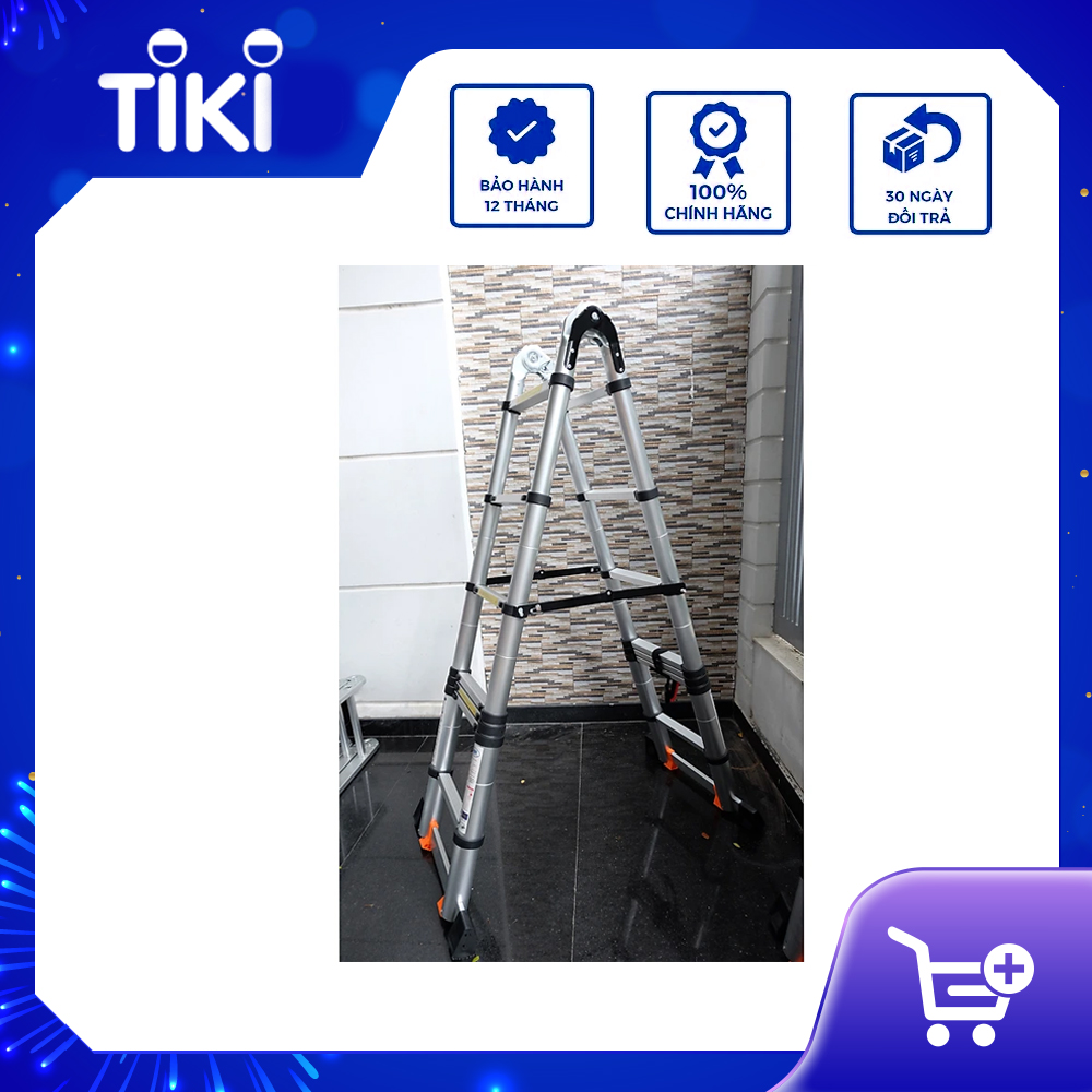 Thang Nhôm Rút Đôi Kagami KT-44AI - Hàng Nhập Khẩu Chính Hãng, Chắc Chắn, Bền Đẹp