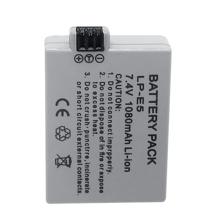 ROGTZ Pin Dành Cho Máy Ảnh Canon 1080mAh 7.4V LP-E5 - Hàng Nhập Khẩu