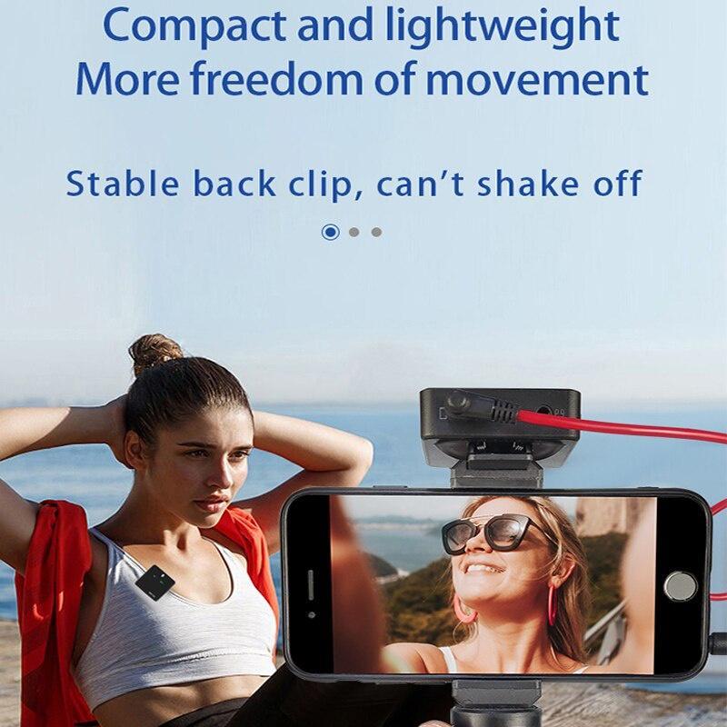 Micro không dây go 2 cho điện thoại/ máy tính xách tay/ dslr/ máy tính bảng