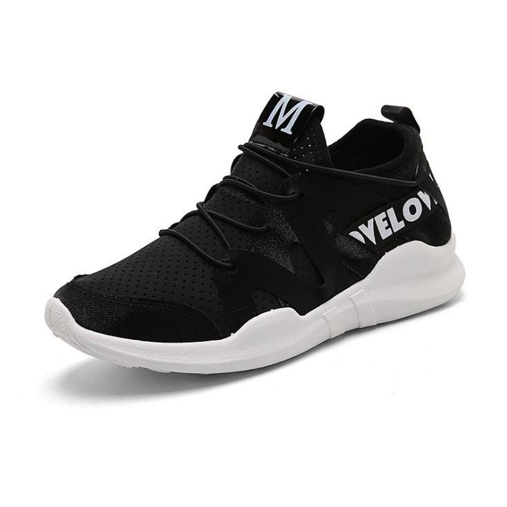 Giày sneaker nữ siêu nhẹ 01, chất liệu vải dù kết hợp da siêu bền đẹp đế casu chống trơn trượt, hàng nhập Quảng Châu