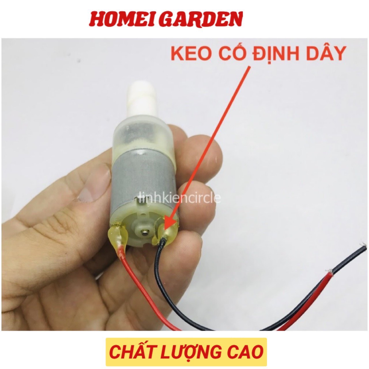 Motor mô tơ giảm tốc mini điện áp 3v - 5v tốc độ nhanh bánh răng kim loại - KG005