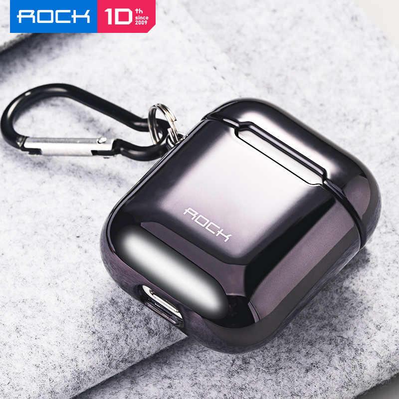 Bao case cho airposd 1 / 2 chống sốc hiệu ROCK RPC-1483 mỏng 2mm, bảo vệ toàn diện, vật liệu cao cấp - Hàng nhập khẩu