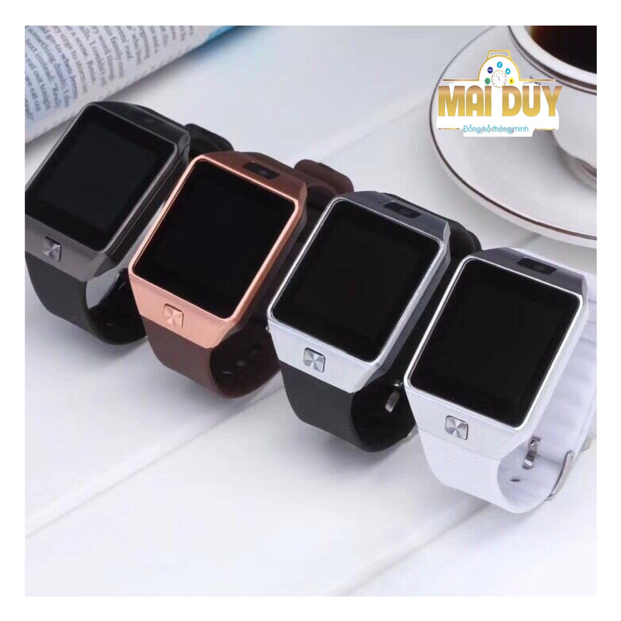 Đồng hồ thông minh MAI DUY DZ09 Màn Hình Cảm Ứng -Hàng Nhập Khẩu
