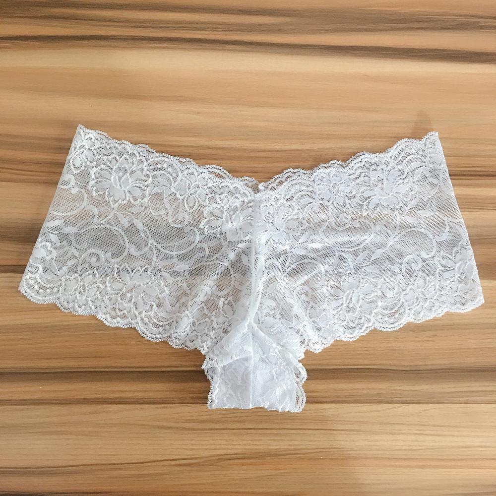 Quần Lót Nữ Plus Quần Lót Size Boyshort Gợi Cảm Lót Femme Quần Short Ren Quần Lót Chắc Chắn Quần Dùng Thân Thiết Nữ Bộ 12 Chiếc