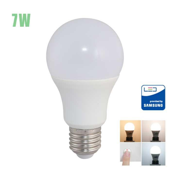 Bóng Đèn LED BULB Đổi Màu Rạng Đông Model: LED A60 ĐM/7W (Đổi màu )