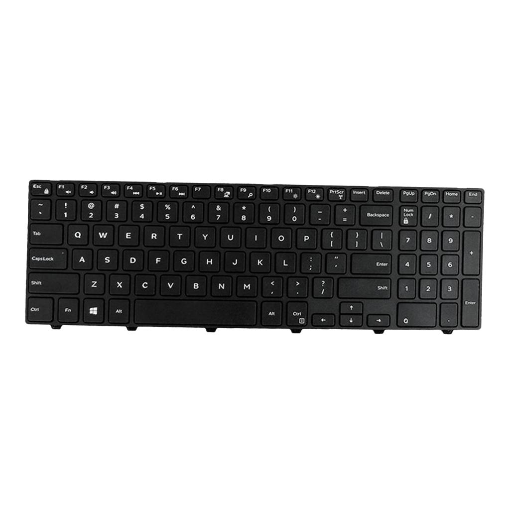 US Keyboard For  Inspiron 15-5000 Series 5547 With Black Frame