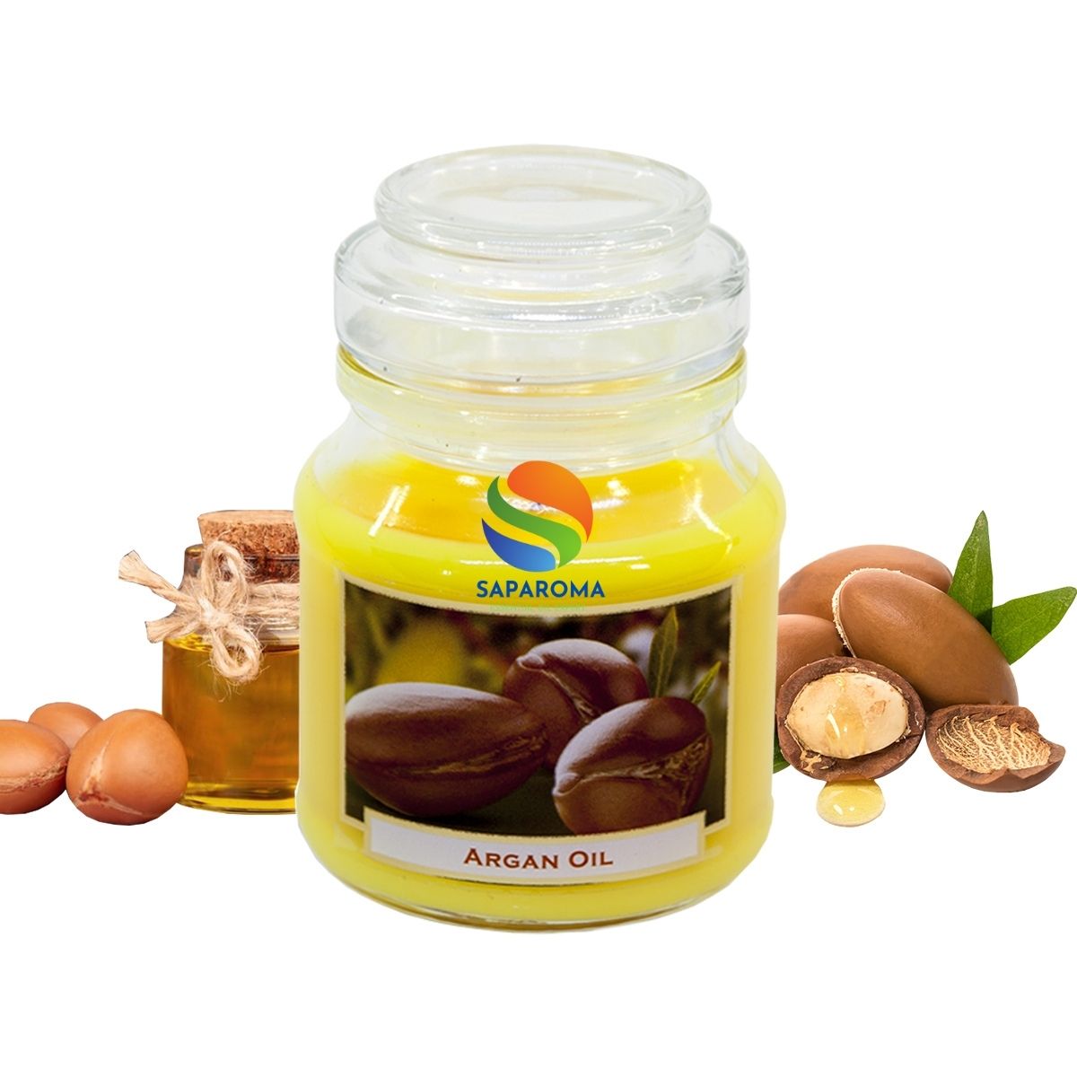 Hũ nến thơm tinh dầu Bartek Wellness &amp; Beauty 130g QT06659 - hương hoa bông, nến trang trí, thơm phòng, thư giãn, Hỗ trợ khử mùi (giao mẫu ngẫu nhiên)