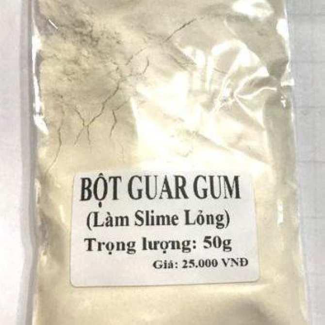 Bột Guar Gum - Nguyên Liệu Làm Slime Lỏng/Water Slime