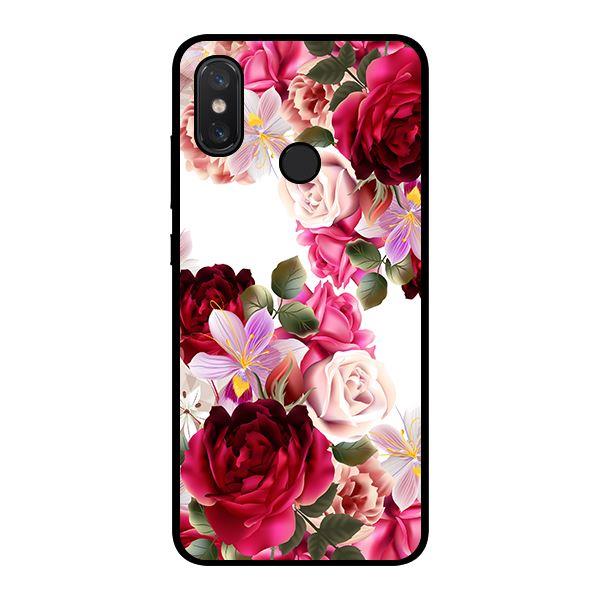 Ốp lưng dành cho điện thoại Xiaomi Redmi Note 6 Pro Họa Tiết Hoa Hồng