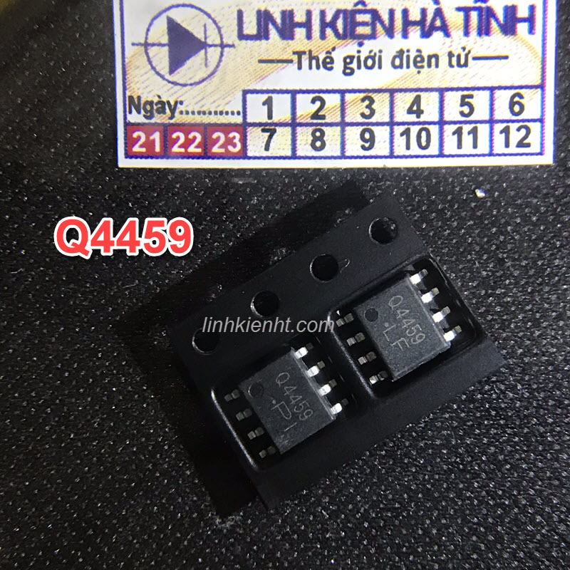 Túi 2 con Q4459 4459 mosfet kênh P SOP-8 mới