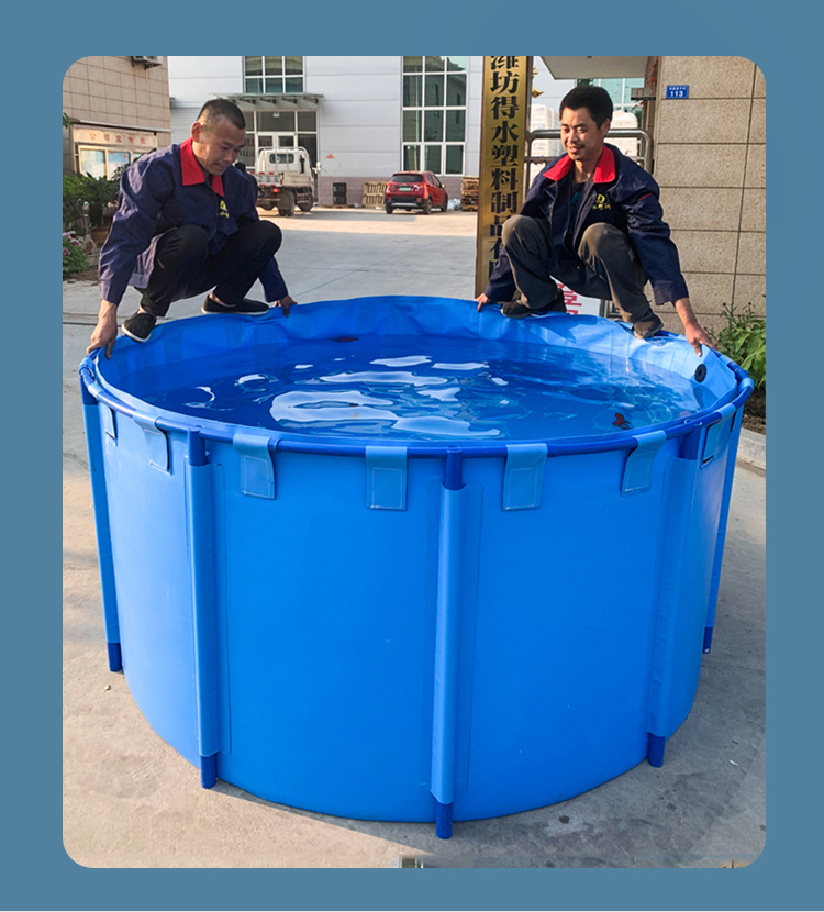 Tank Bạt dưỡng cá koi gấp gọn