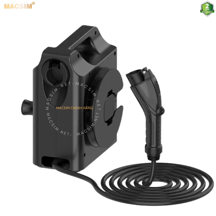 Sạc di động cao cấp ô tô điện Vinfast VF5 ev - Sạc di động cao cấp 3,68KW chính hãng Macsim