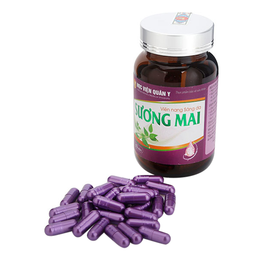 Bộ 3 Hộp Thực Phẩm Chức Năng Viên Nang Sáng Da Sương Mai