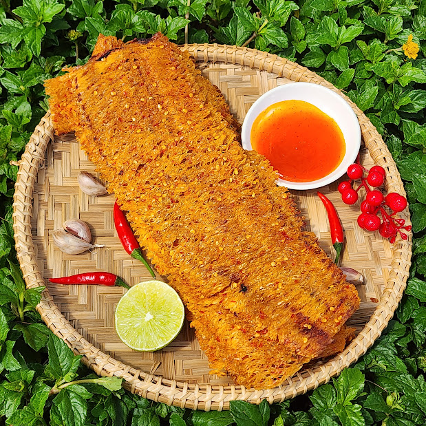 ️ Đặc Sản Nha Trang-Mực Tẩm Gia Vị Cán Mỏng, Cay, Dai, Đậm Đà, Thơm Ngon, Seavy Gói 100g ️