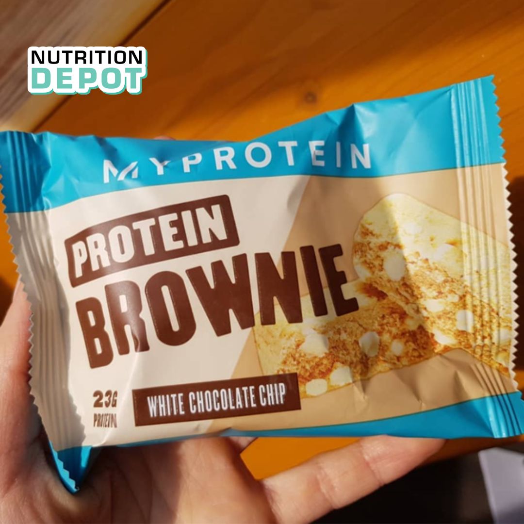 Bánh Protein Brownie Myprotein bổ sung năng lượng và Protein hộp 12 cái - Nutrition Depot Vietnam