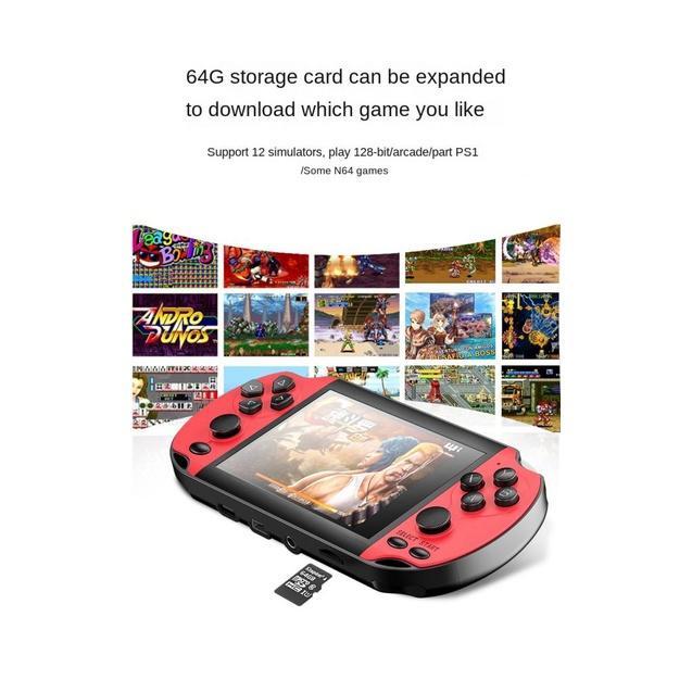 Máy Chơi Game Cầm Tay Psp X7 GBA SFC Phong Cách Retro