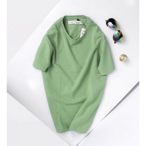 Áo thun nam tay ngắn cổ tròn body vải cotton mềm mịn Nhiều màu đủ size