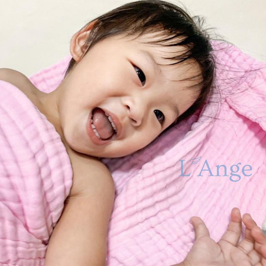 L’Ange Khăn quấn ủ tóc/Khăn lau tóc/Khăn tắm vải bông 6 lớp 55x90cm