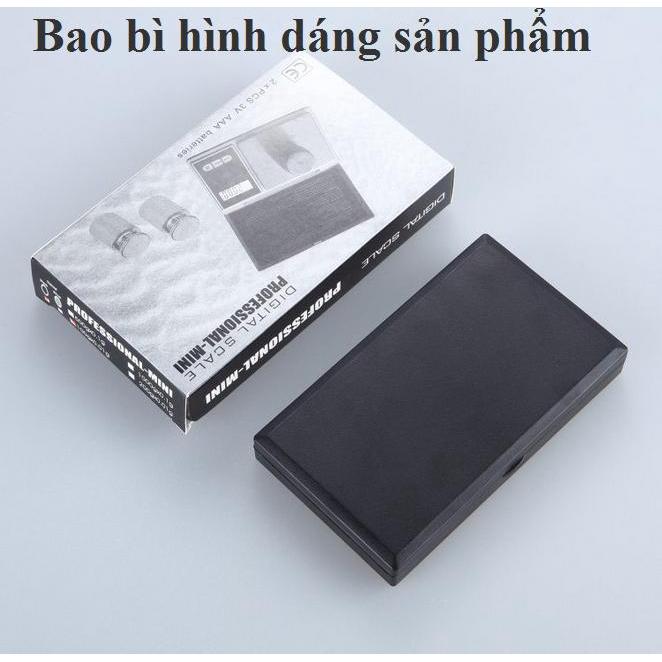 Cân tiểu ly, cân trang sức, cân thực phẩm điện tử mini bỏ túi có độ chính xác cao (Cân từ 20