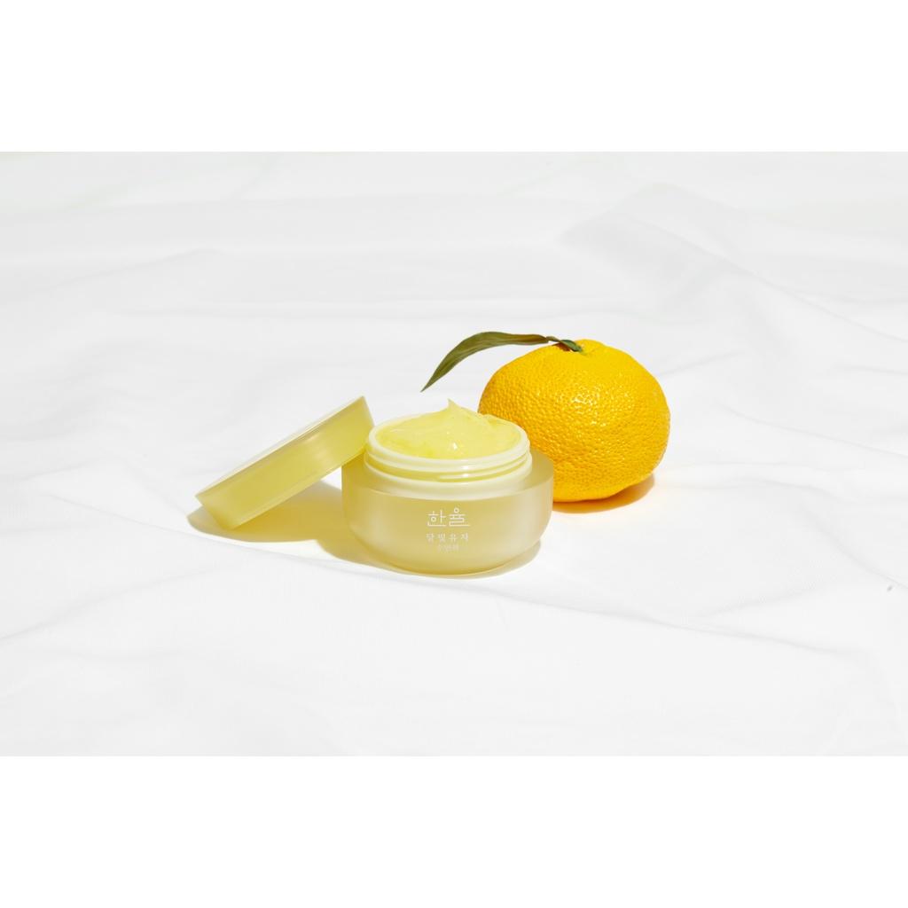 Mặt nạ ngủ dưỡng ẩm sáng da HANYUL Yuja Vita-C Sleeping Mask 60ml